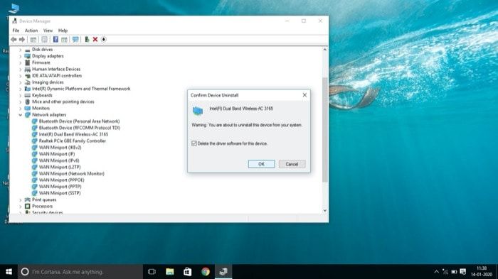 Fix Windows 10 WiFi Driver issue