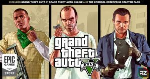 GTA V - Free on the Epic Games Store