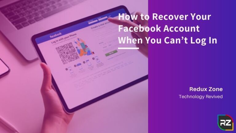 How to Recover Your Facebook Account When You Can’t Log In?