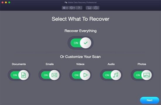 Stellar Mac Data Recovery Software - recover permanently deleted files mac