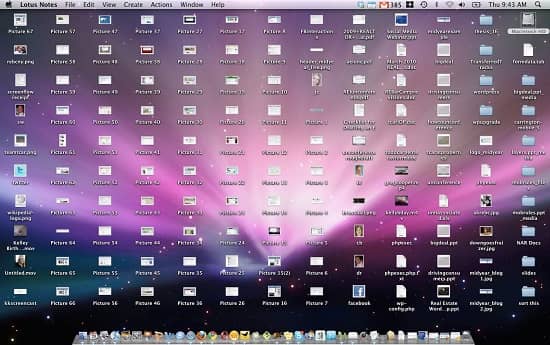 Freeze Because Of A Cluttered Desktop