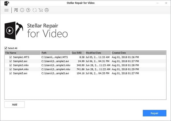 corrupted video file repair software free download mac