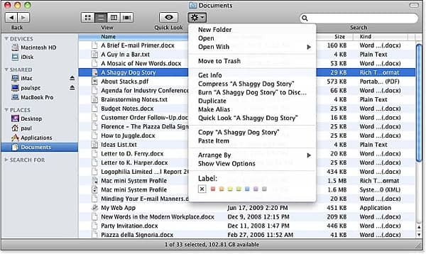 search for video files mac