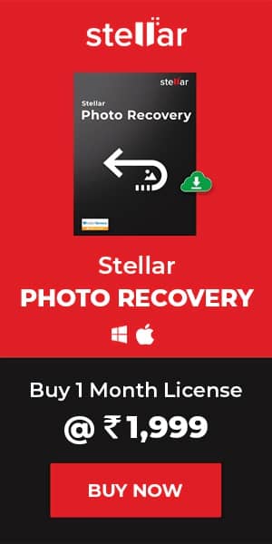 Buy Stellar Photo Recoverey Software for Windows Mac