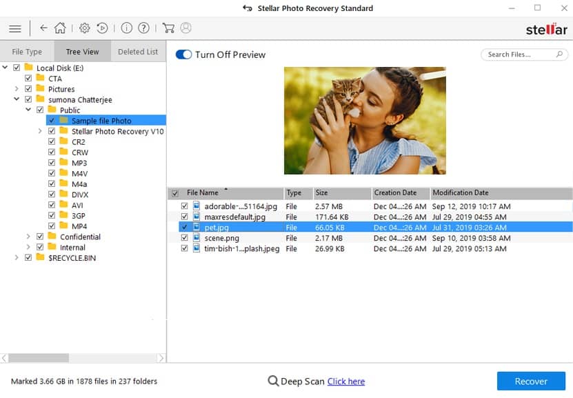 preview - photo recovery software for windows 10 mac