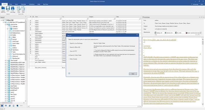 Exchange server recovery software Step 20