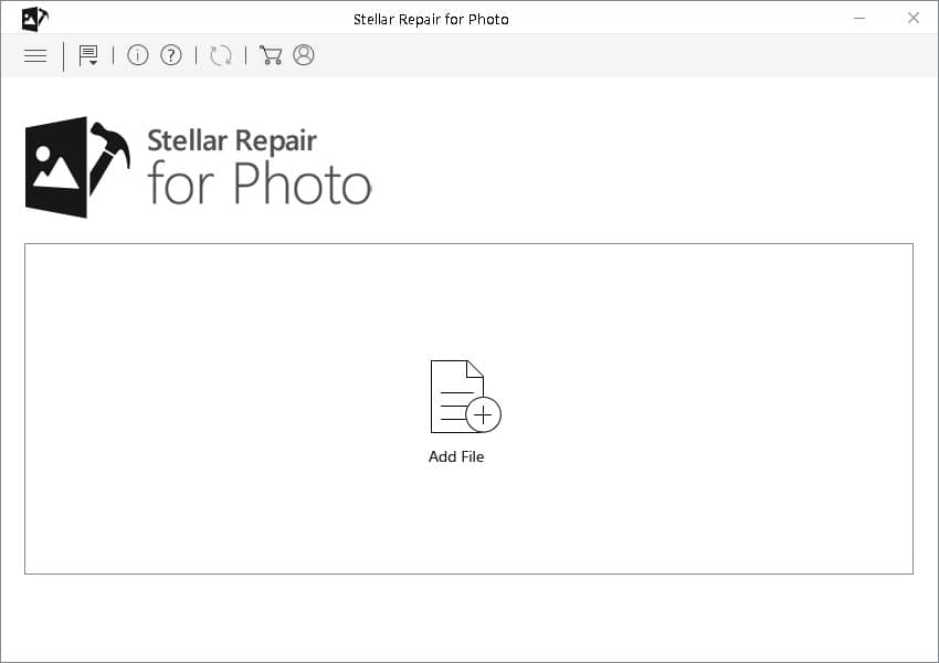 add files - stellar repair for photo