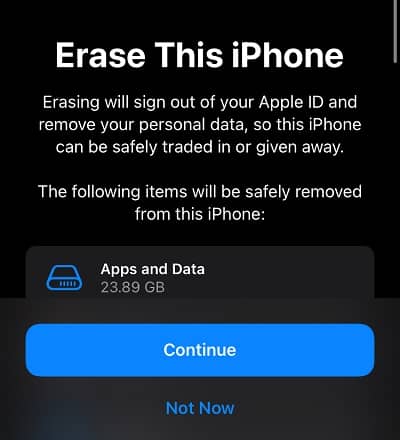 Restart iPhone - Fix iOS 15 Internet Not Working