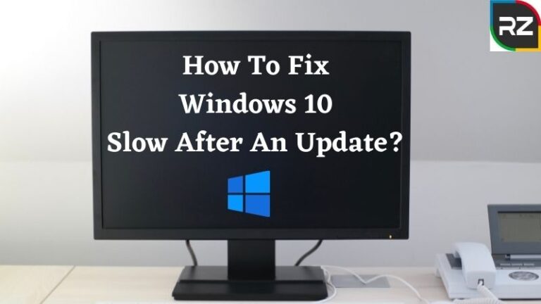 windows 10 slow after update 2023