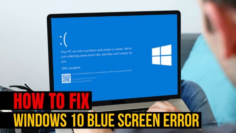 Windows 10 Blue Screen Error