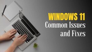 Windows 11 Common Issues and Fixes