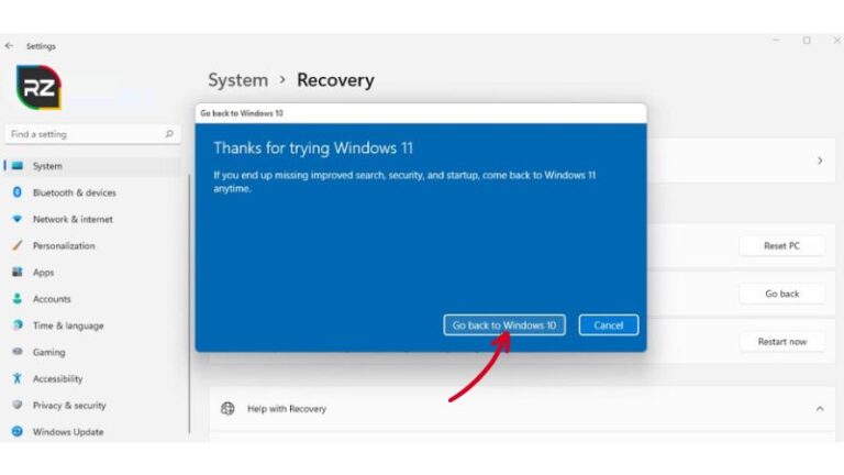 Downgrade From Windows 11 To 10 A Step By Step Guide 3688
